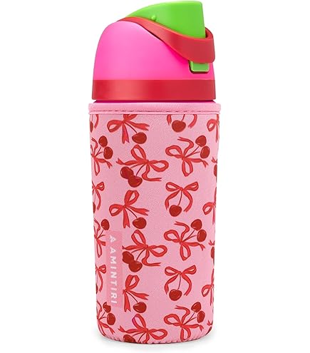 Amazon｜Owala Kids FreeSip Insulated Stainless Steel Water Bottle